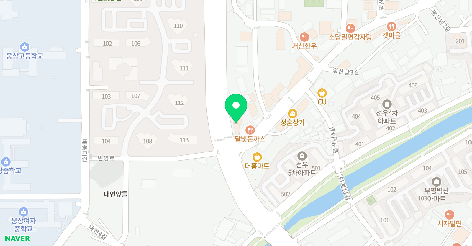 우리 수학과학학원 위치