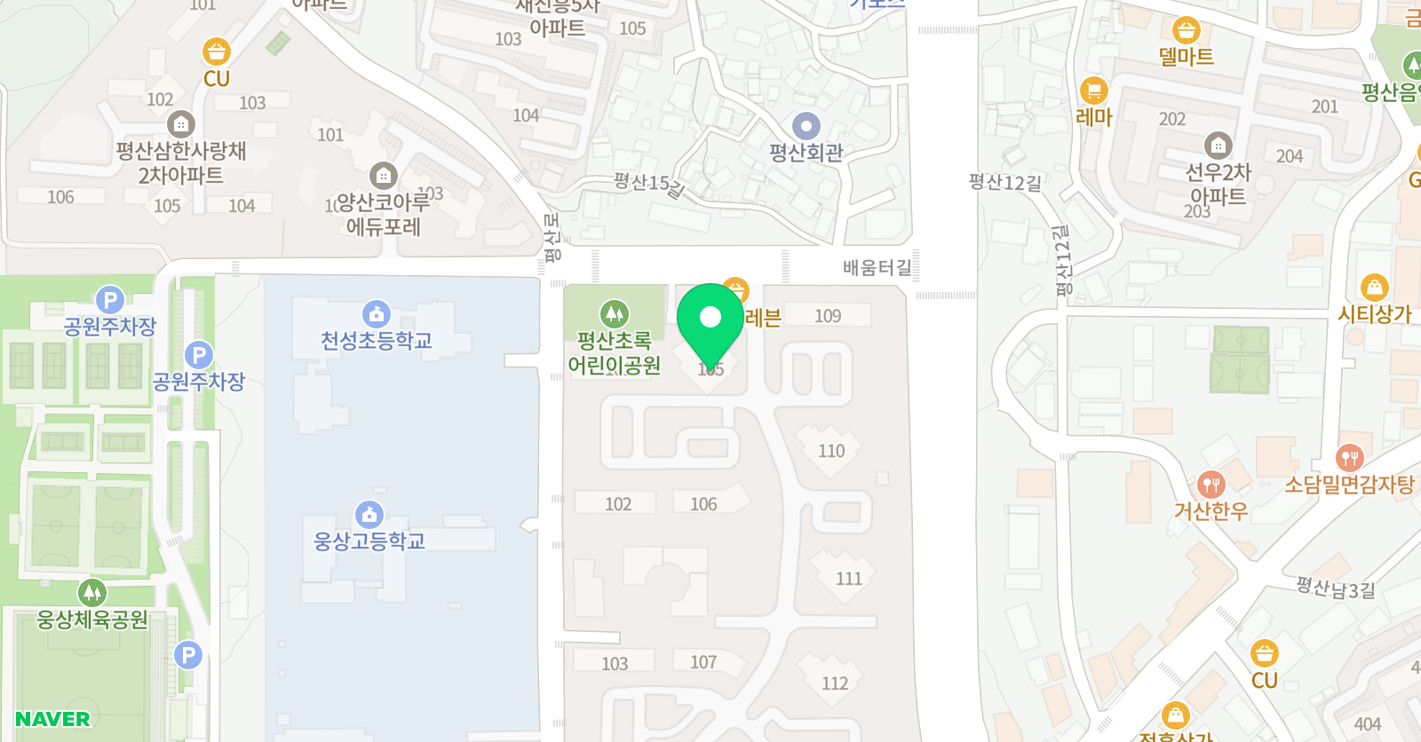 평산 컴퓨터 공부방 위치