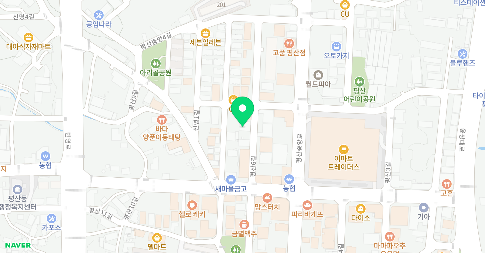 파머스 영어 덕계캠퍼스 위치