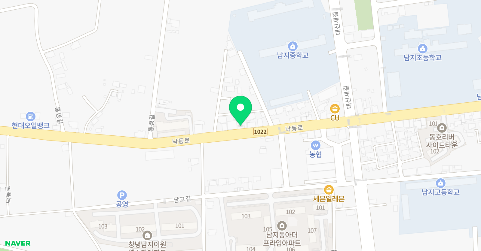 어린음악대 남지원 위치