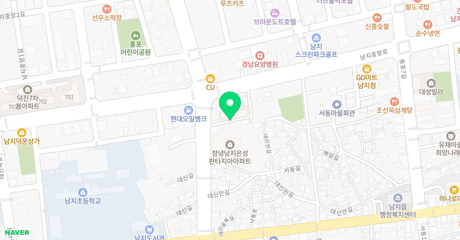쎈수학러닝센터 남지학원 위치