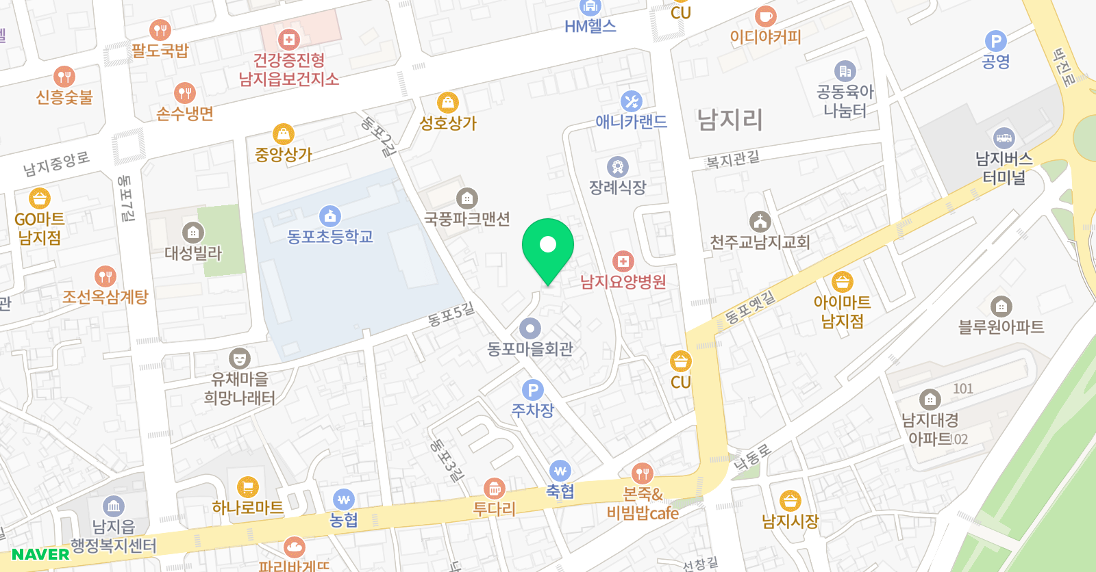 현대미술학원 위치
