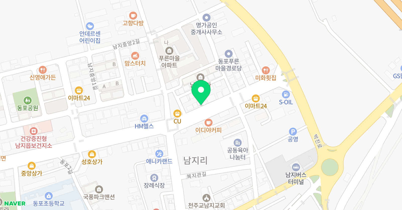 아르떼 음악학원 위치