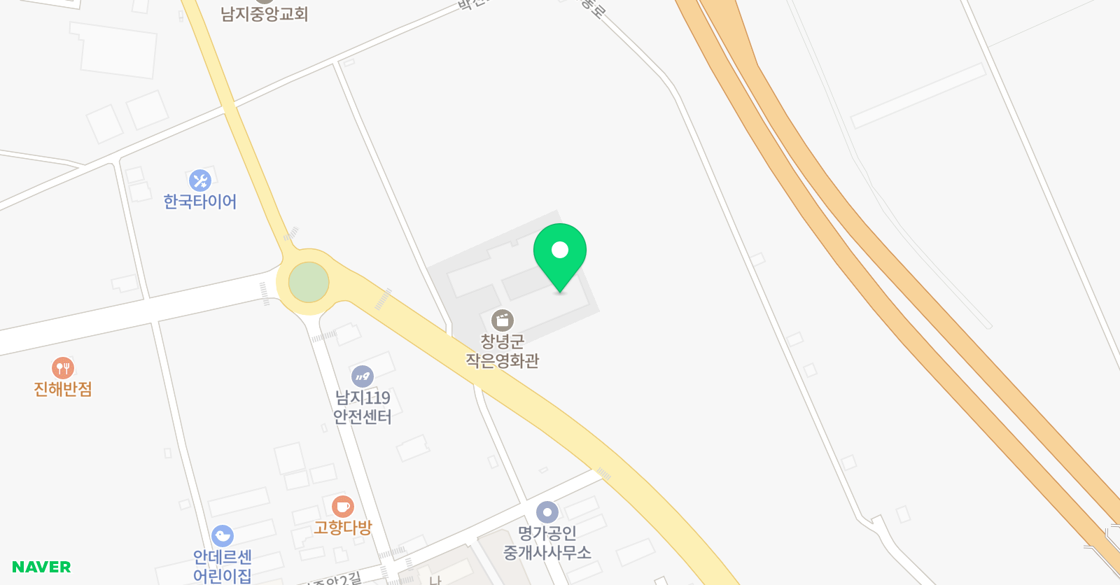 남지 국민체육센터 위치
