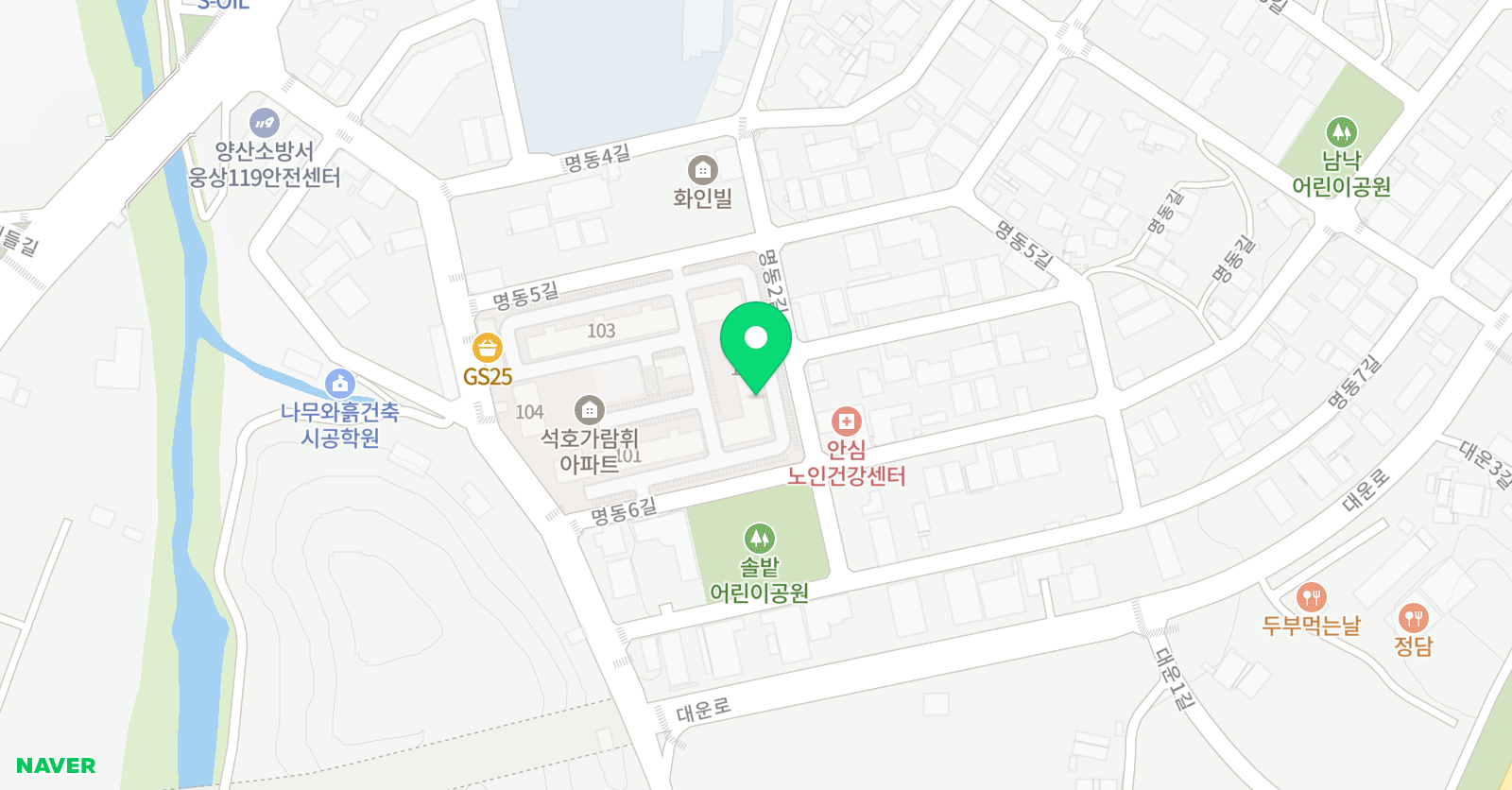 재미진권쌤 공부방 위치