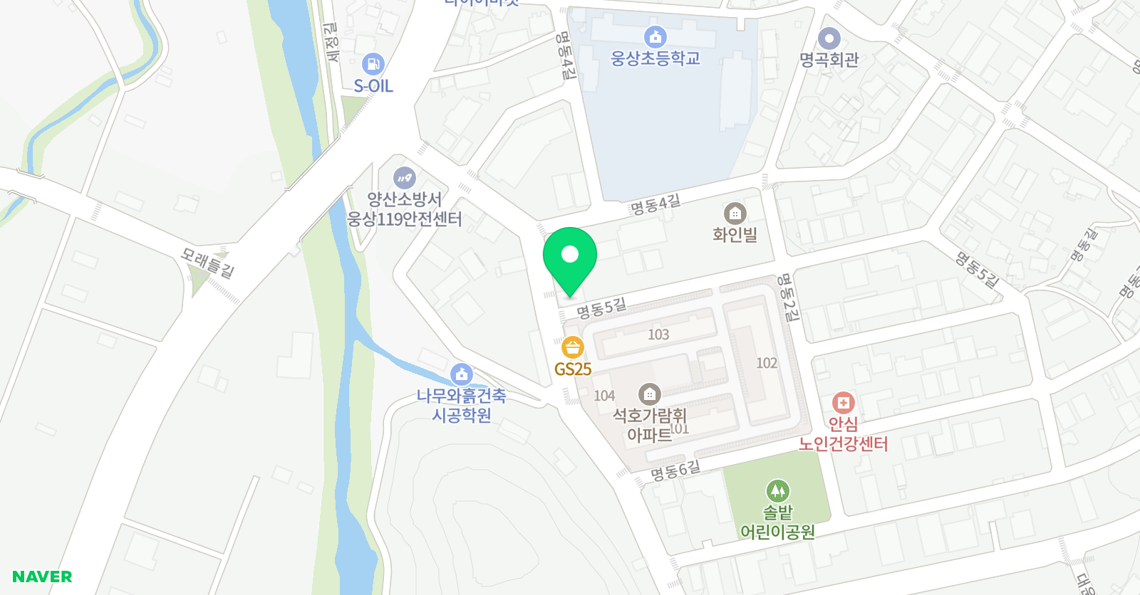 배작가의감성미술 아틀리에 위치