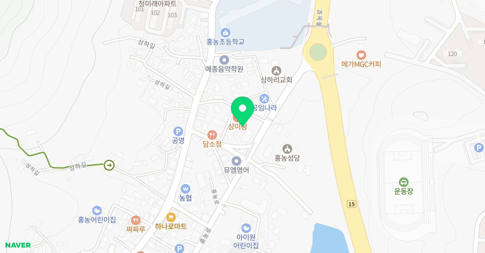 기탄사고력교실 홍농점 위치