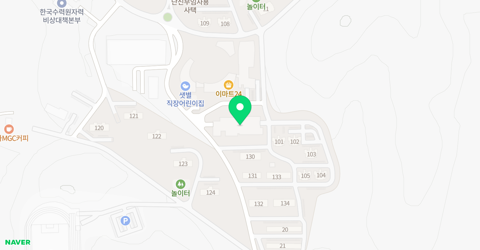 한빛 스포츠센터 위치