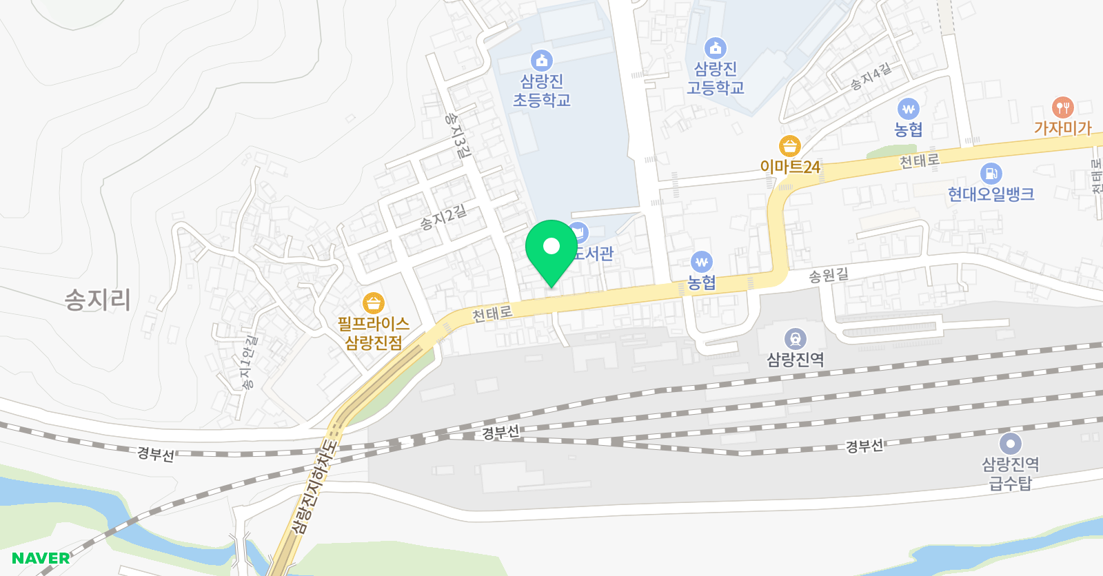 샾 음악교습소 위치