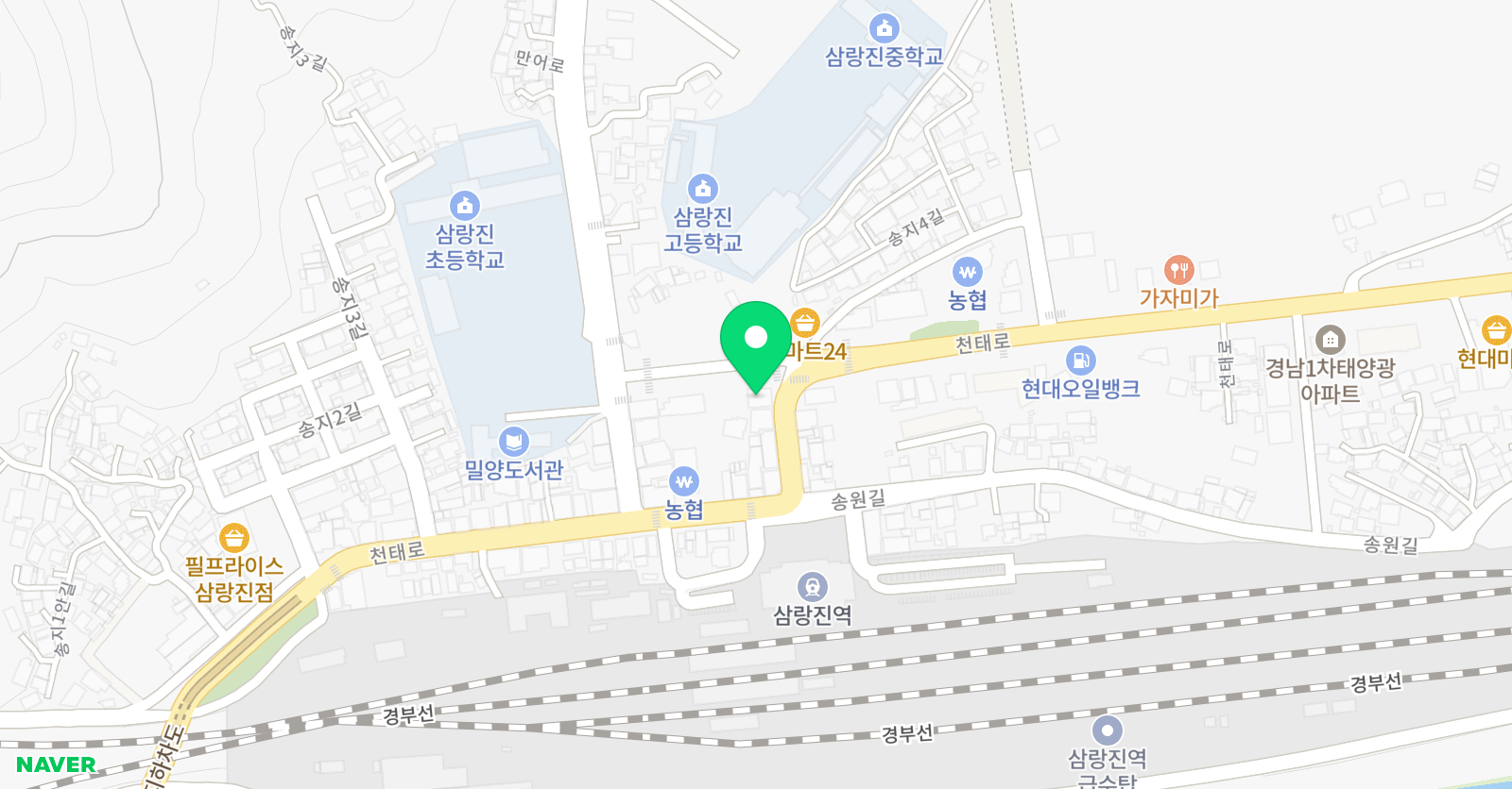 열린 학원 위치