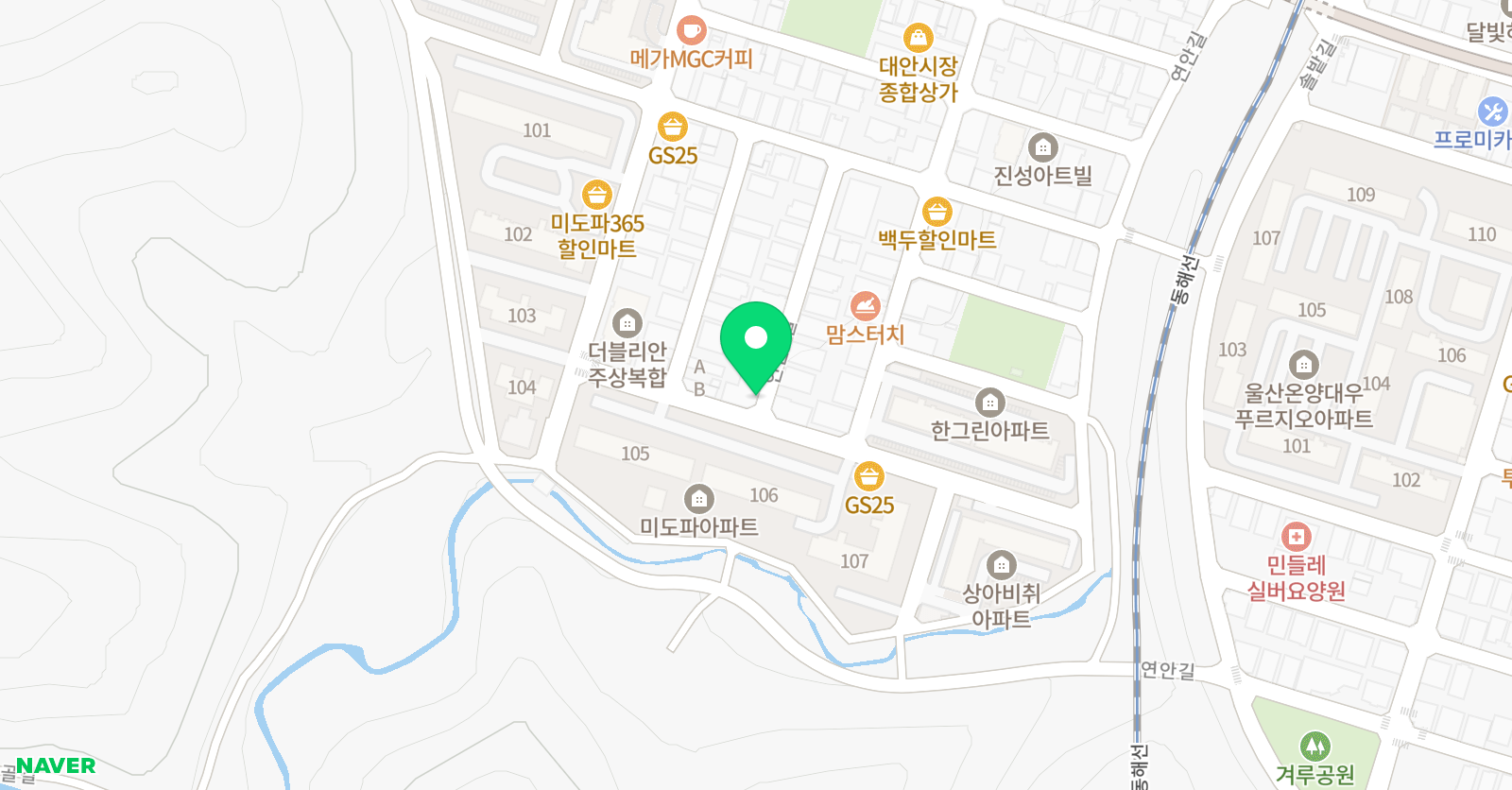 원웨이 영어교습소 위치