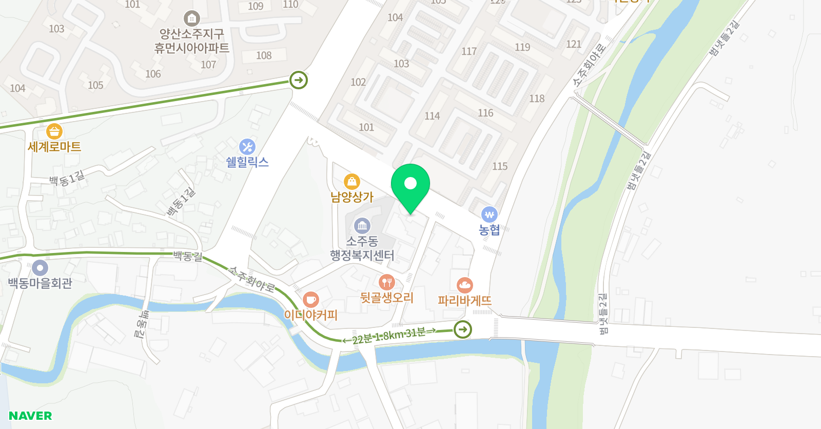 플래티늄 학원 위치