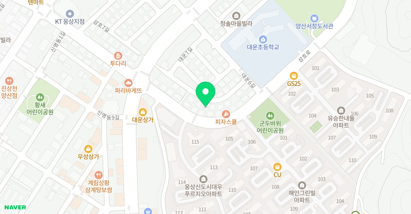 리드인독서 서창교육원 위치