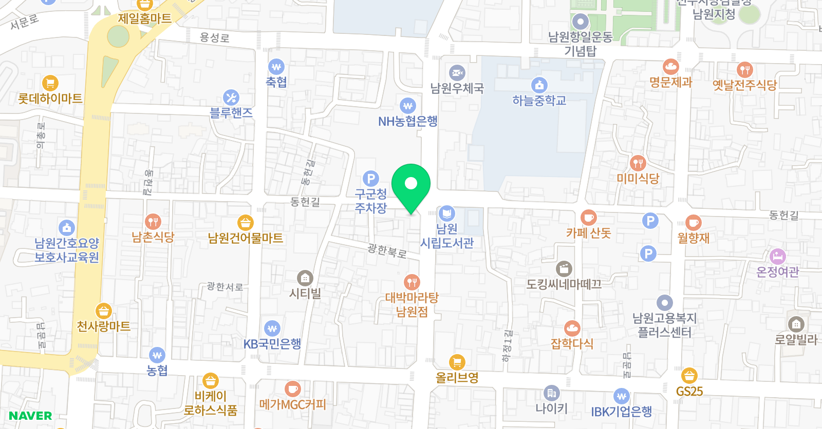 알함브라 미술학원 위치