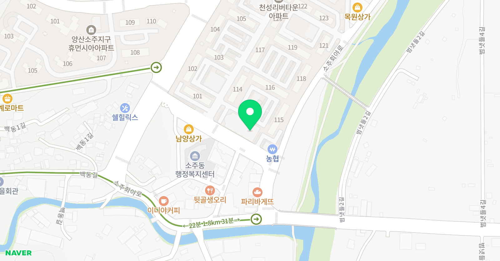 리더스 학원 위치