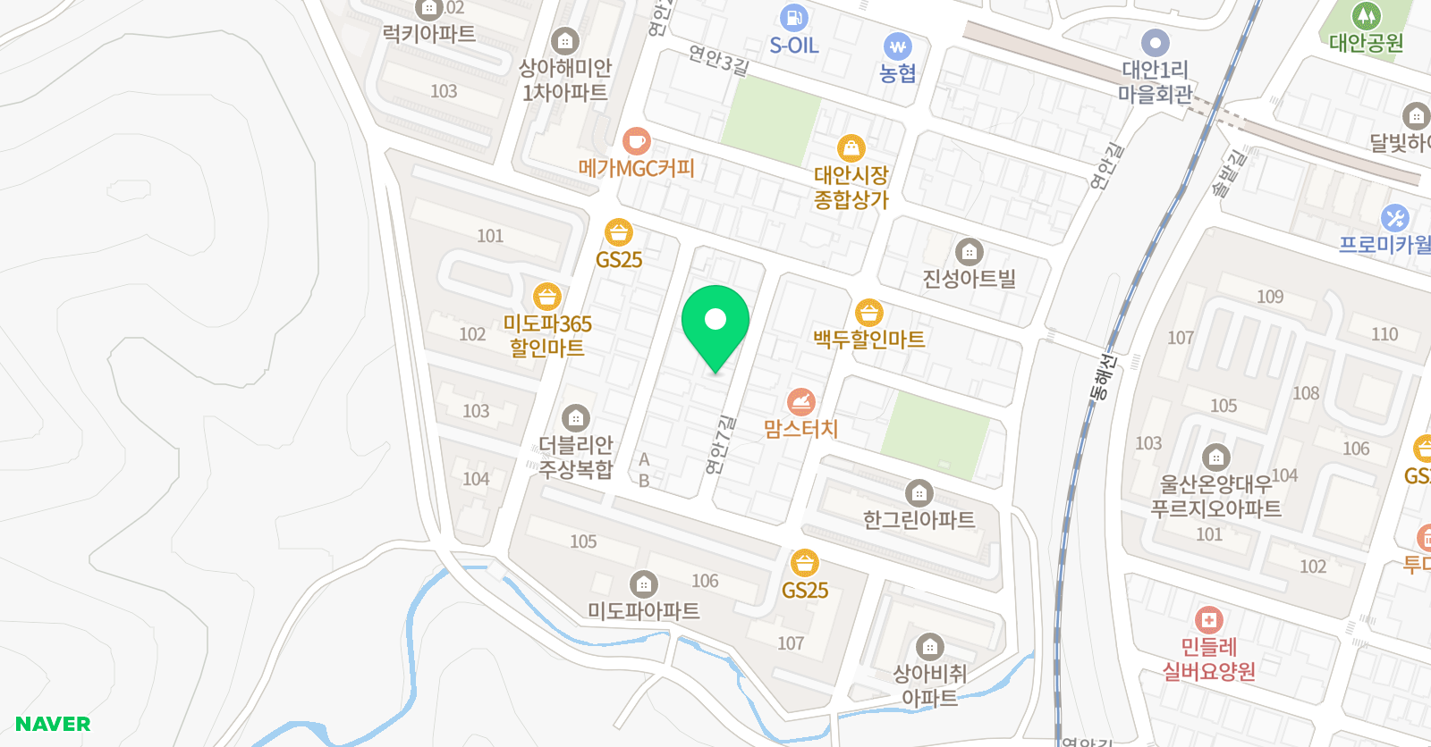주홍석 수학교습소 위치