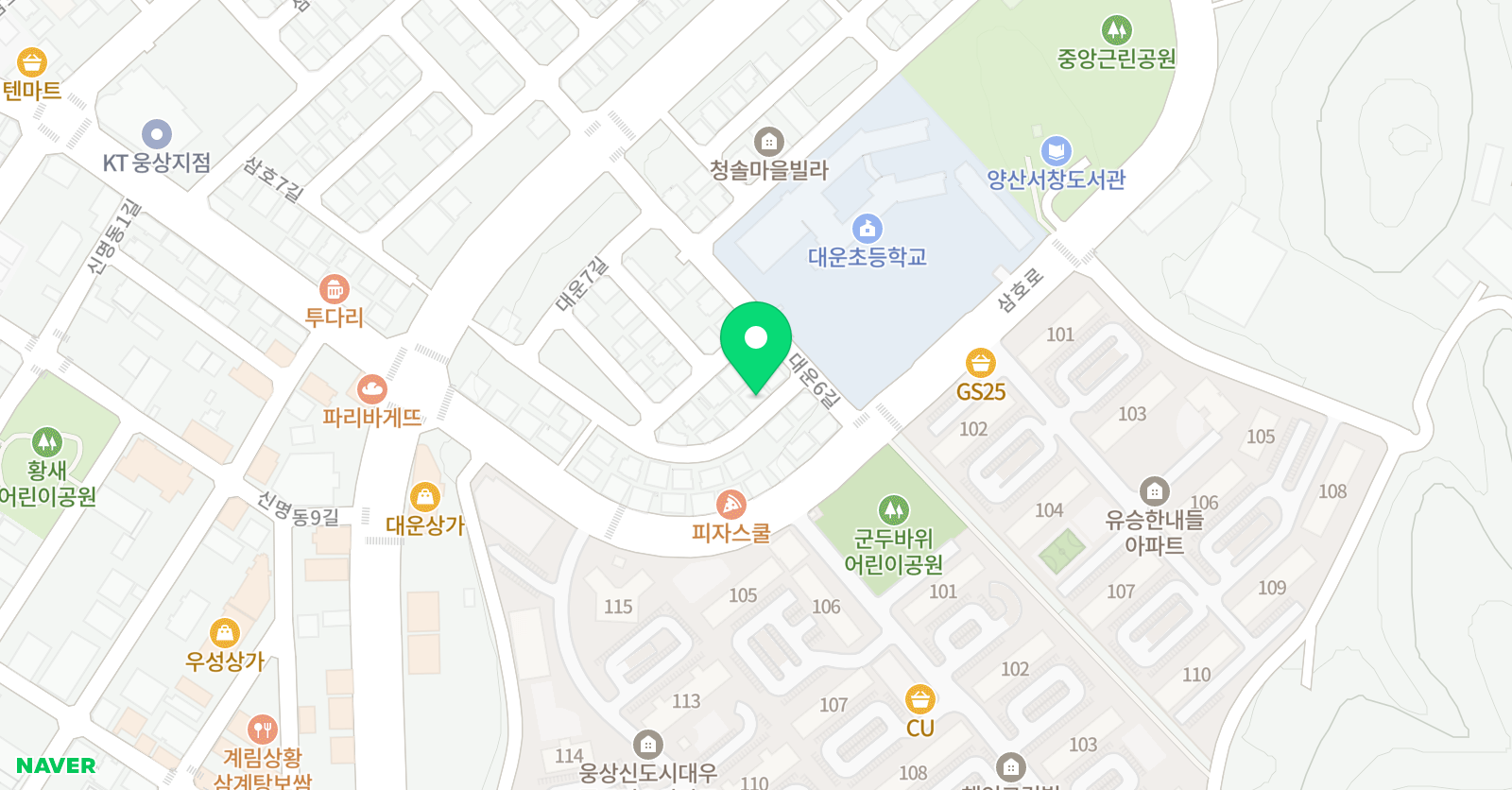 프레이즈 음악학원 위치