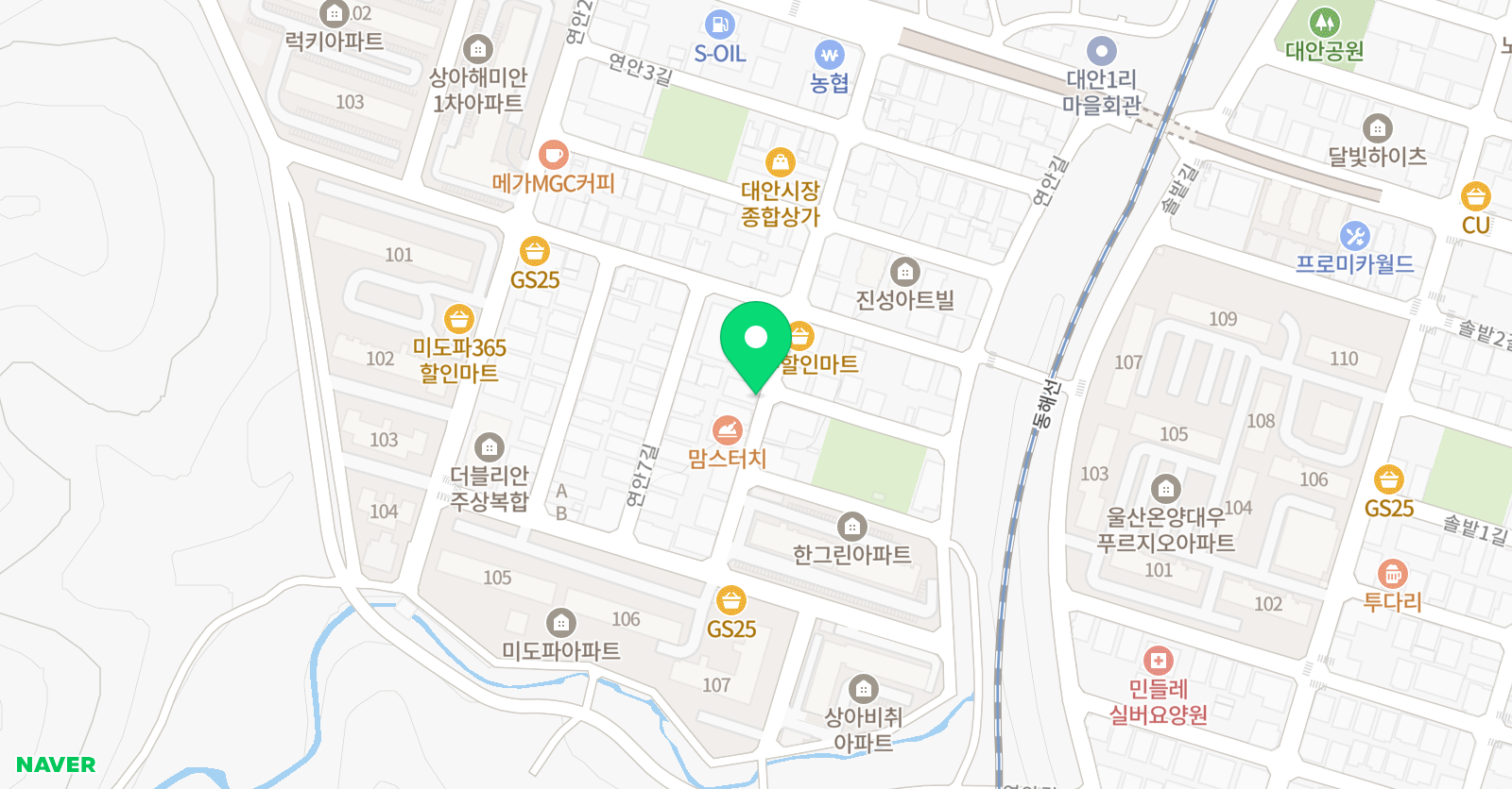 꿈을그리는화가마을 위치
