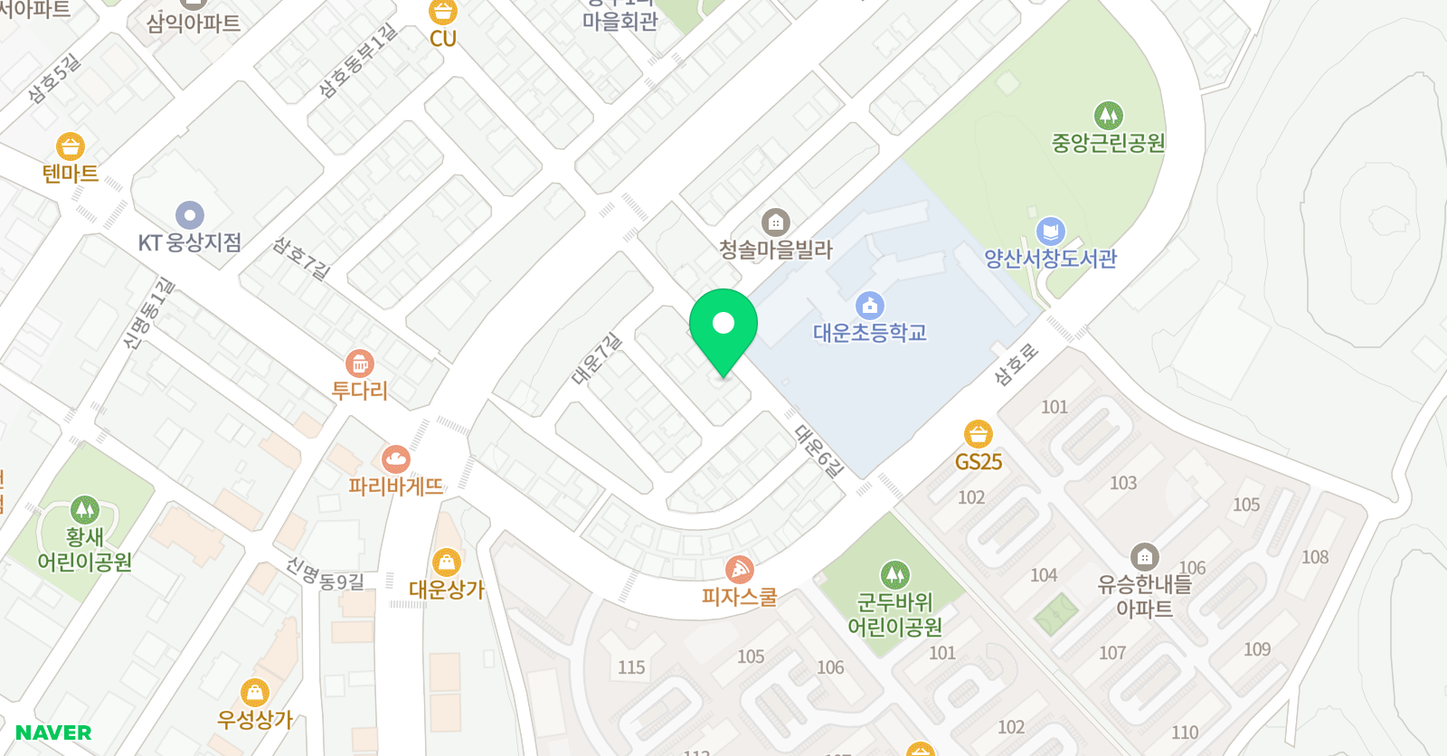 김순영 수학교습소 위치