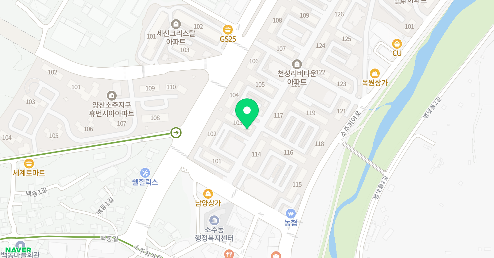 하늘 에미술 위치