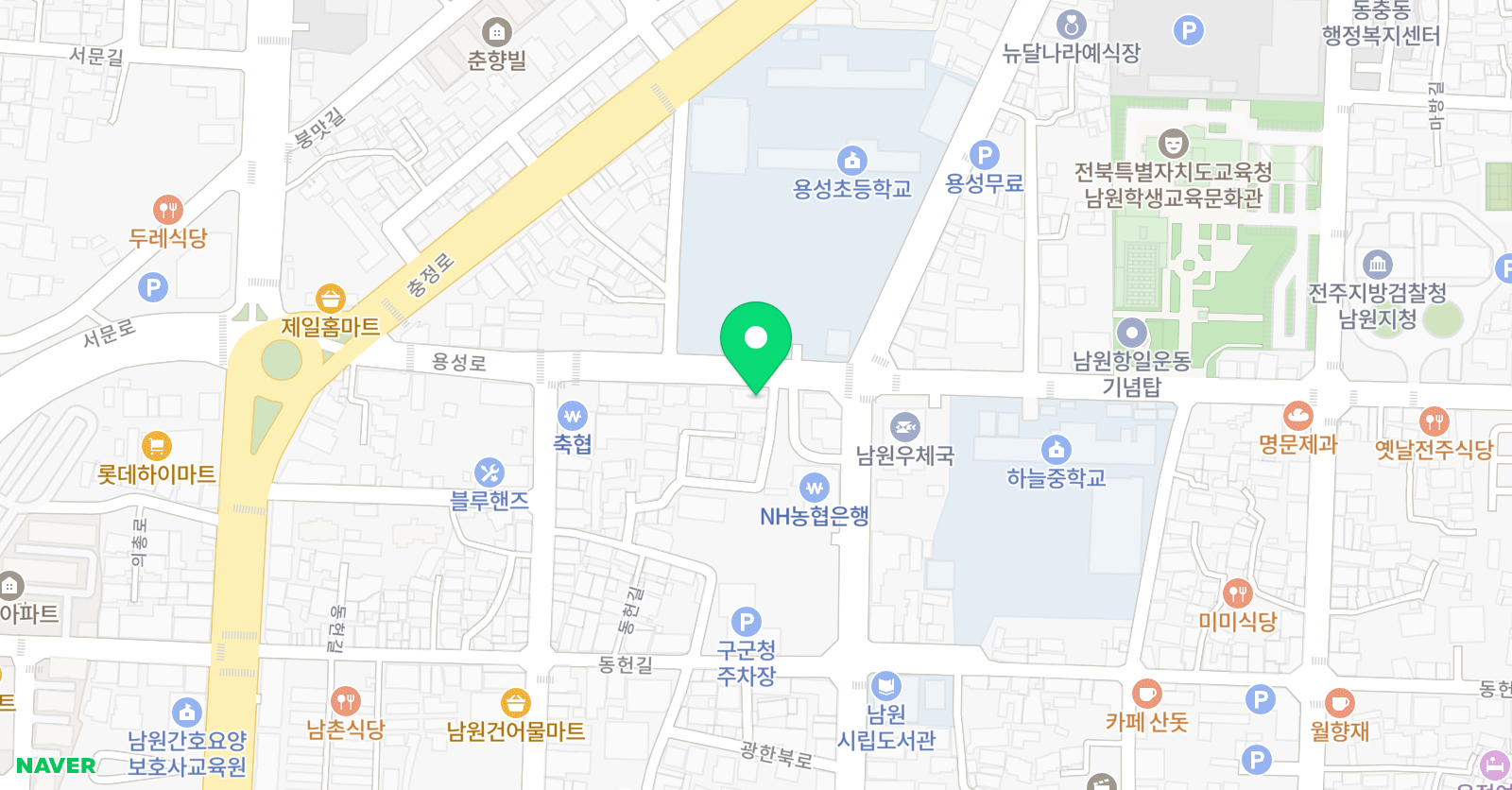 우쌤 수학클리닉 위치