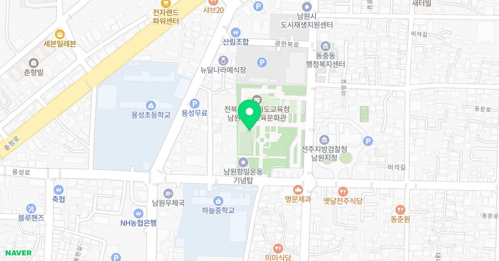 남원 실내수영장 위치