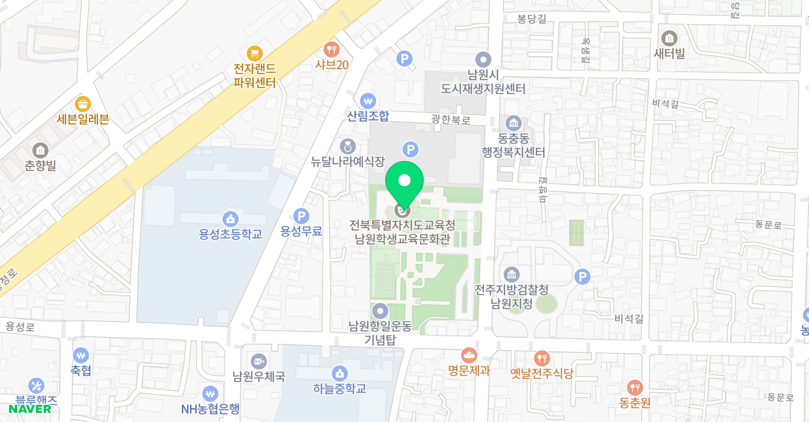 희망찬남원 위치