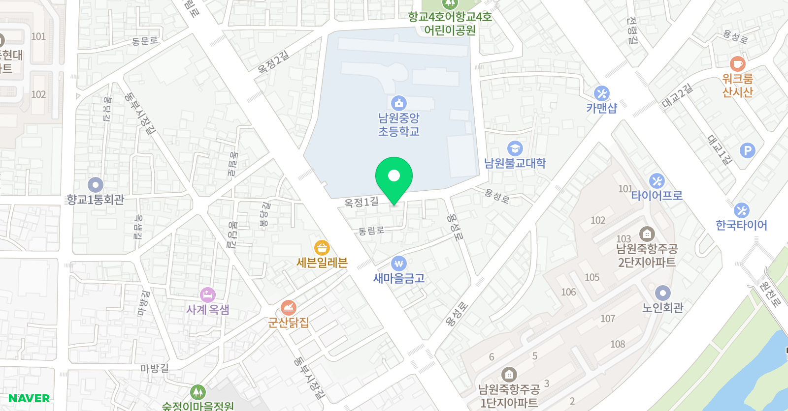 깨정이 피아노 위치