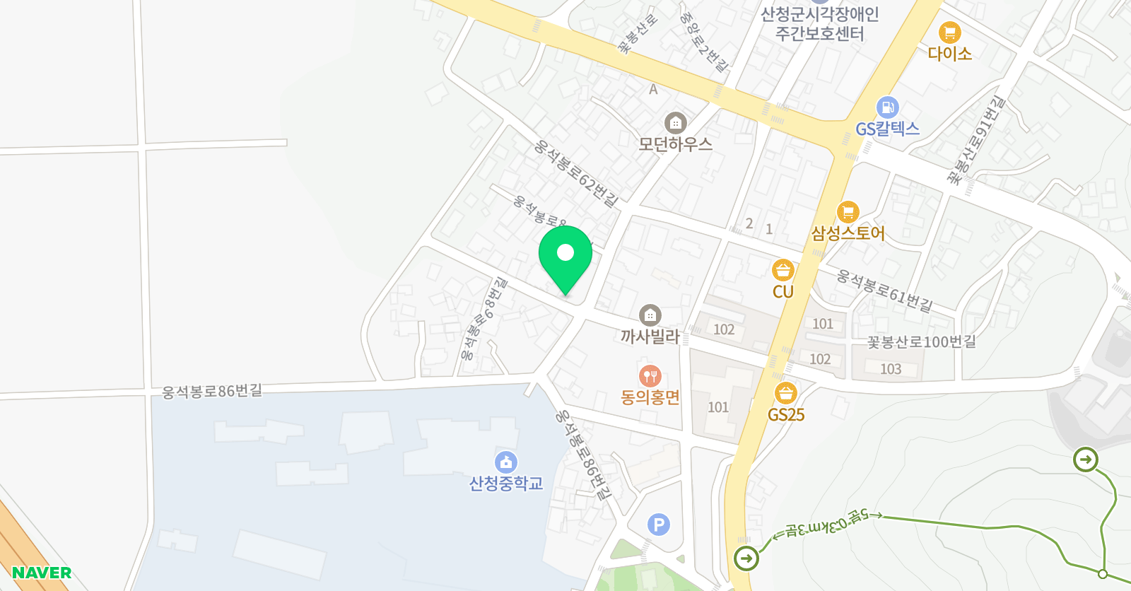 제2센텀 학원 위치