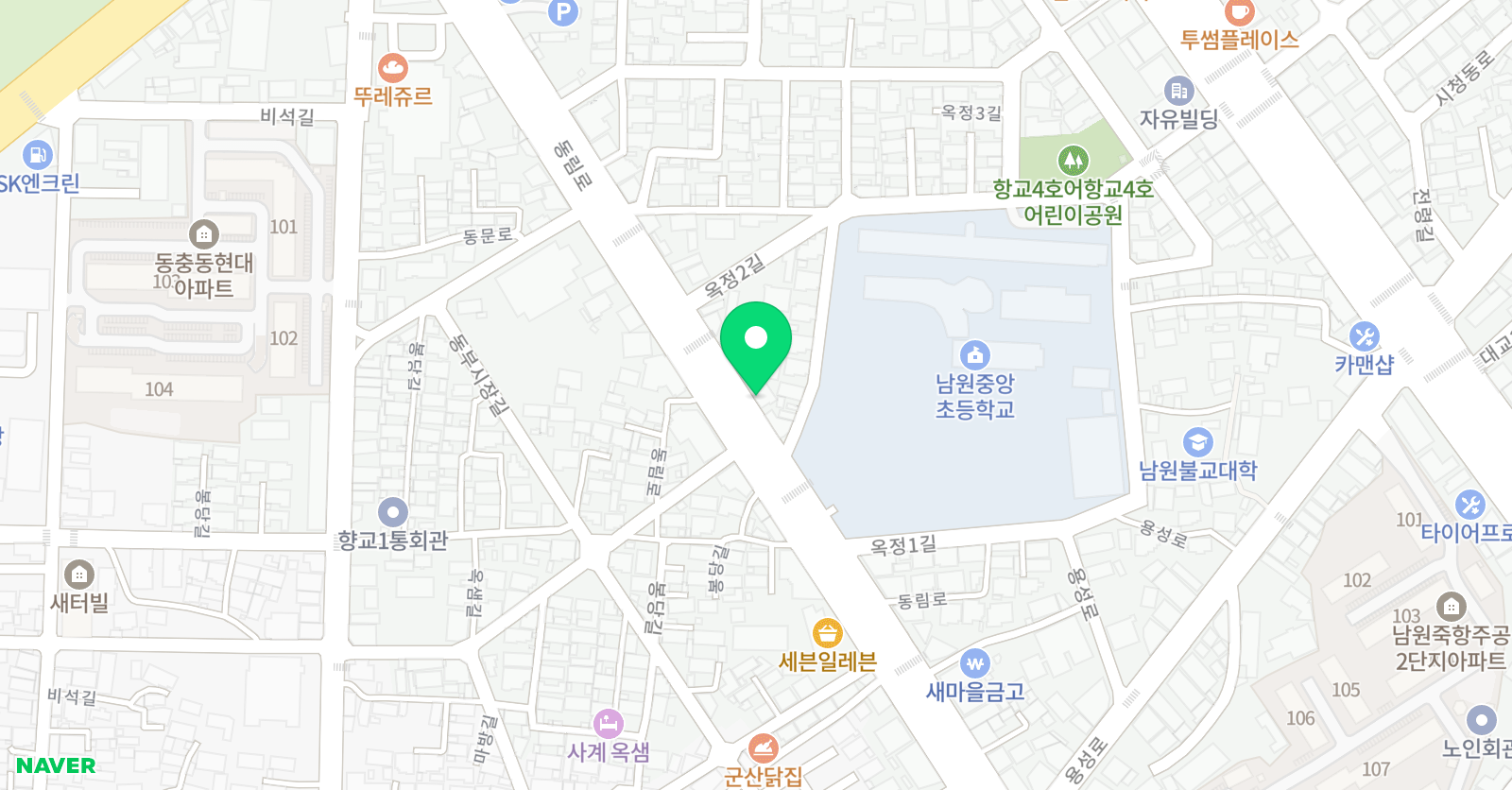 예진 피아노첼로음악학원 위치