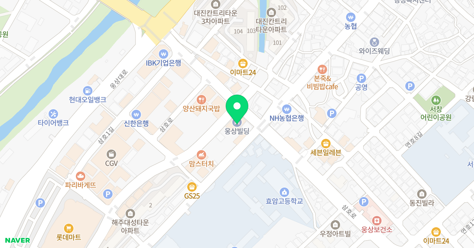 퀸 어학원 위치