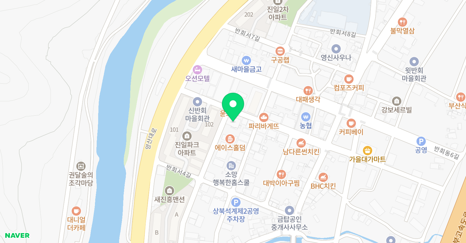 화랑36 체육관 위치