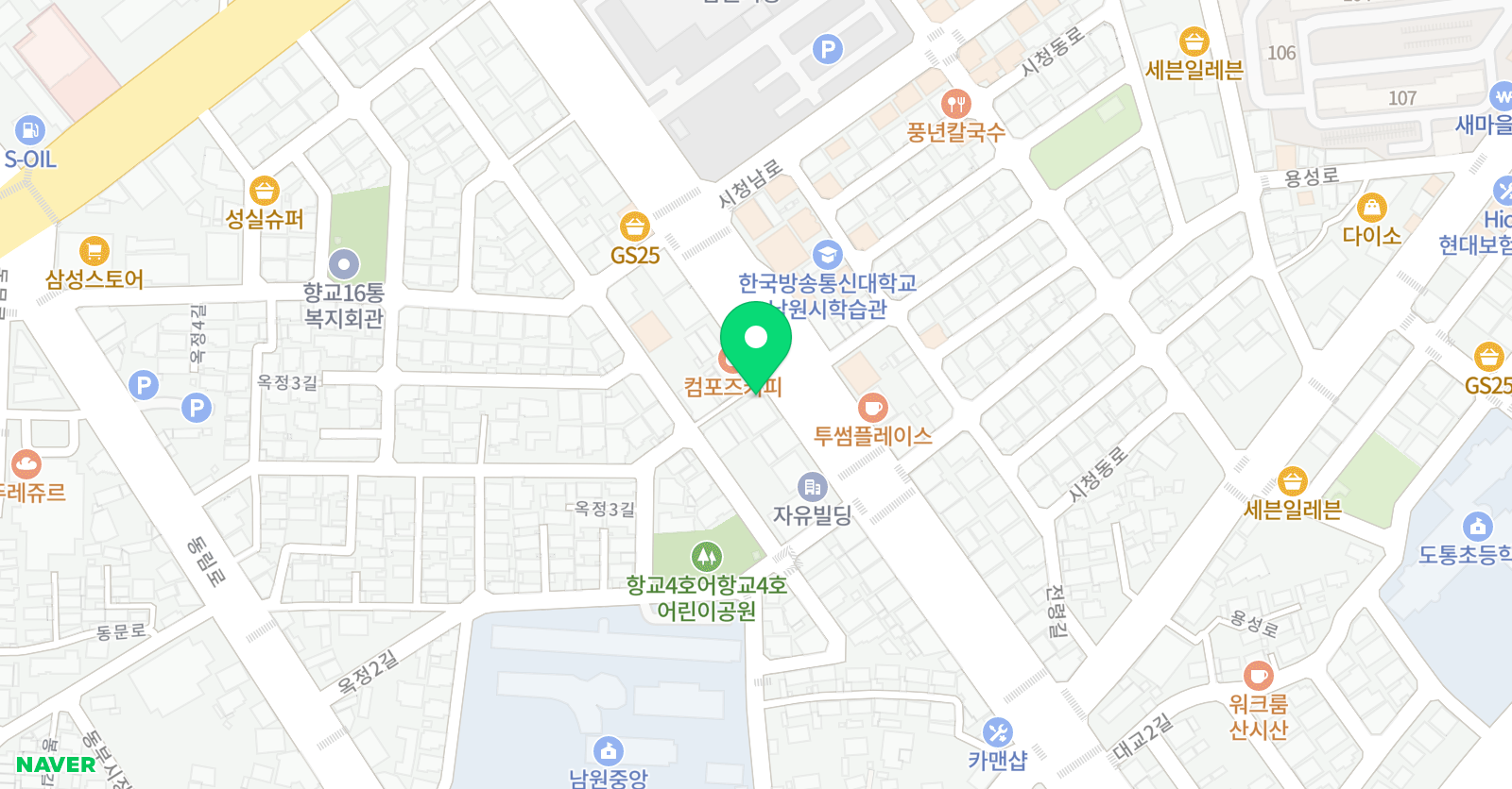 강수학입시 학원 위치