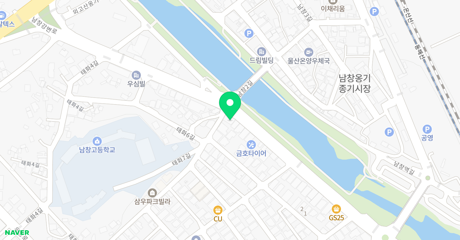 울산FC 축구교실 위치