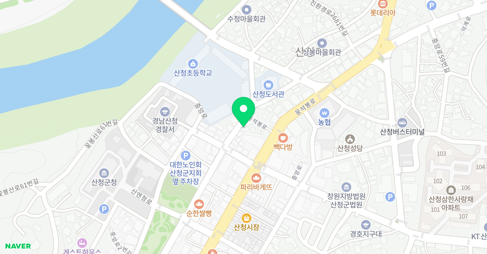 경상대석사 강호 태권도장 위치