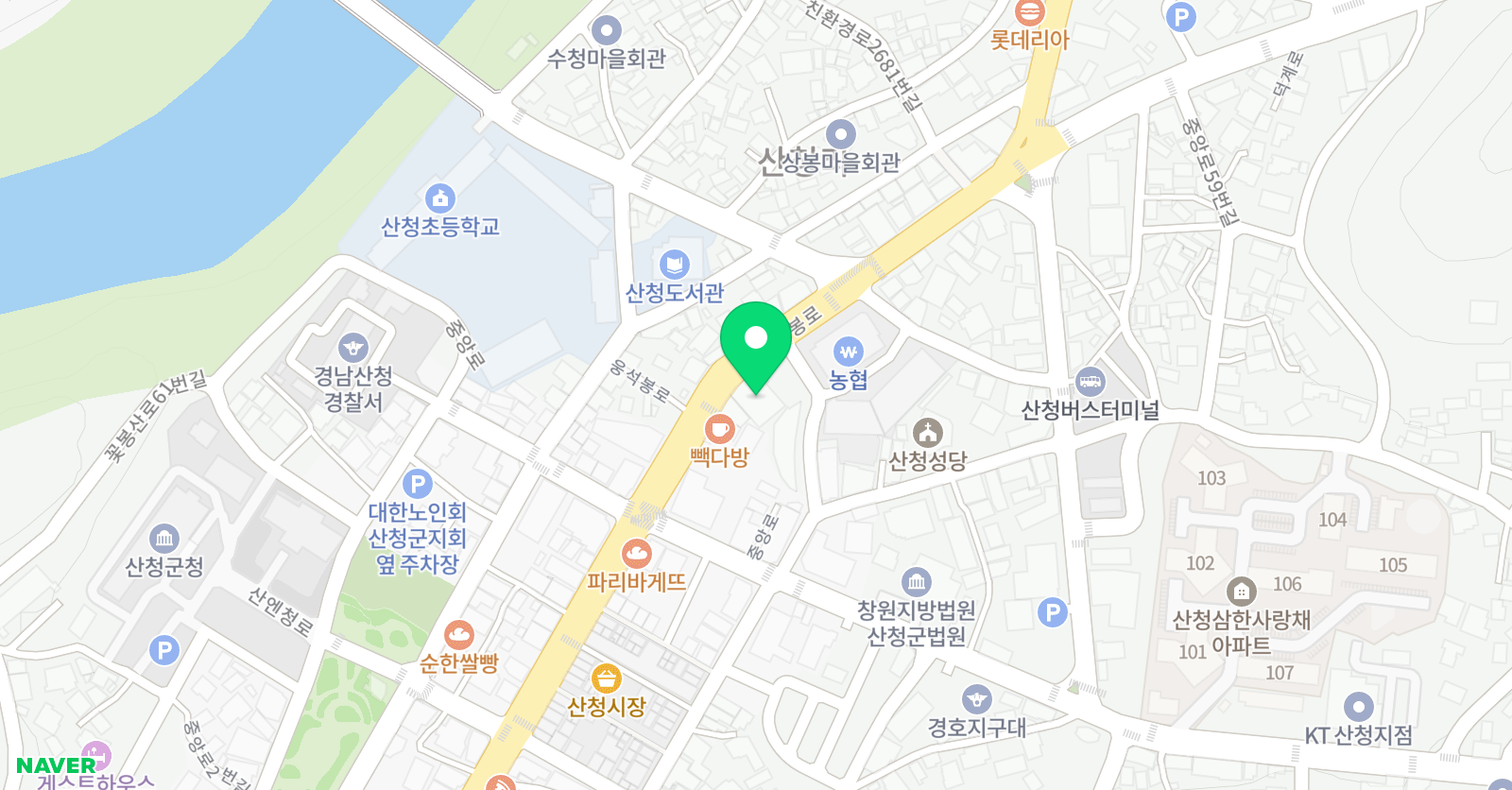 에이스 영어수학학원 위치