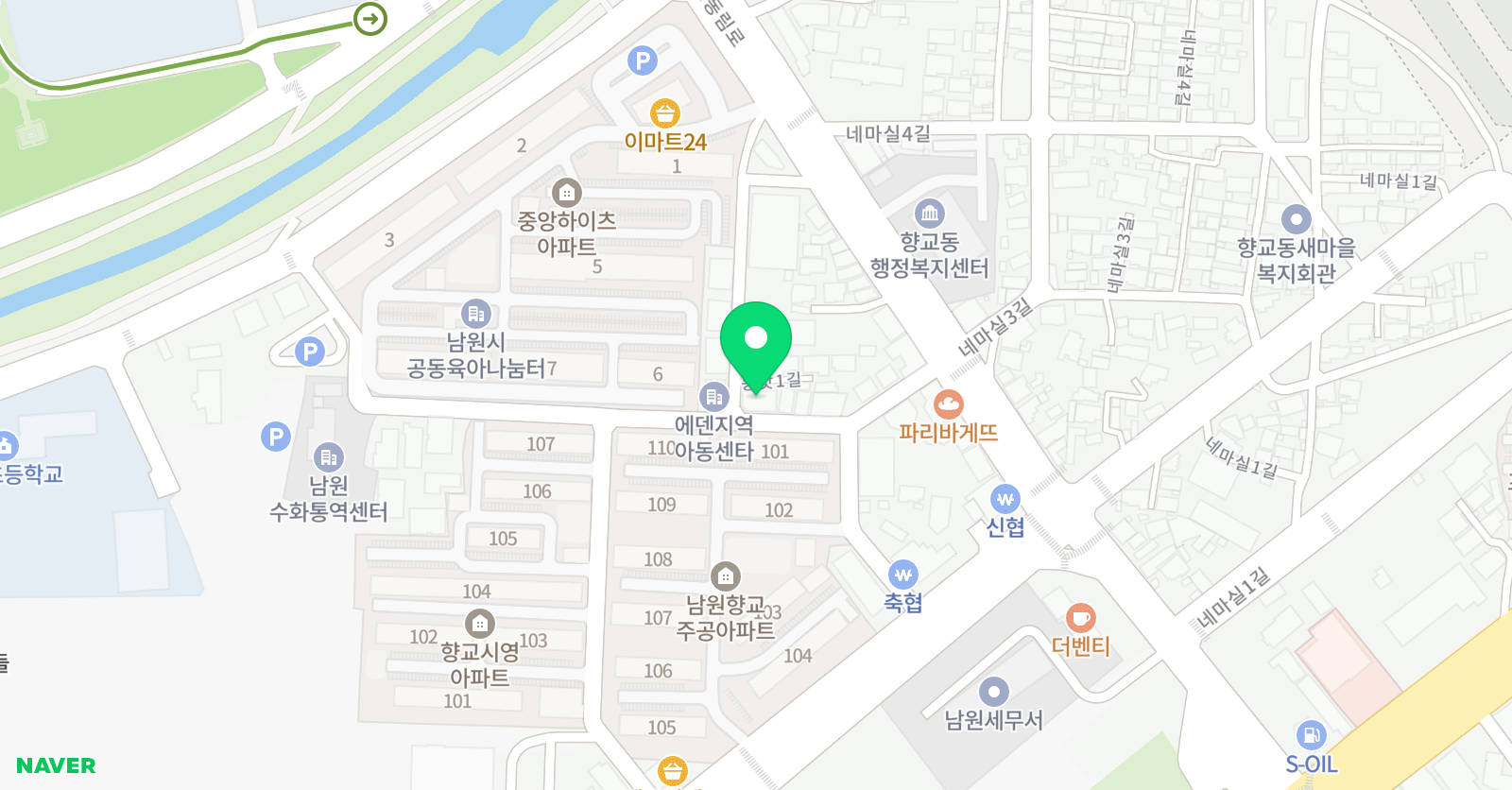 열공 수학전문학원 위치