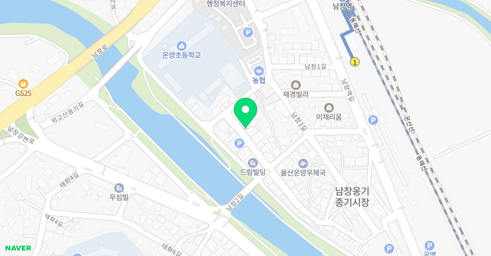 윤선생우리집앞 영어교실 울산남창점 위치
