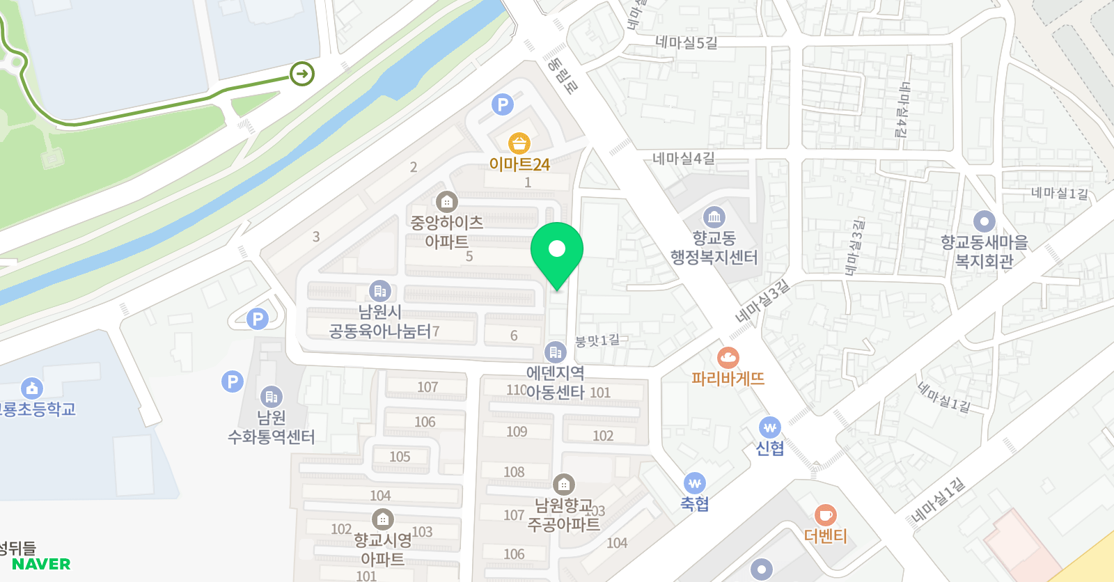 캘리잉글리시 어학원 위치