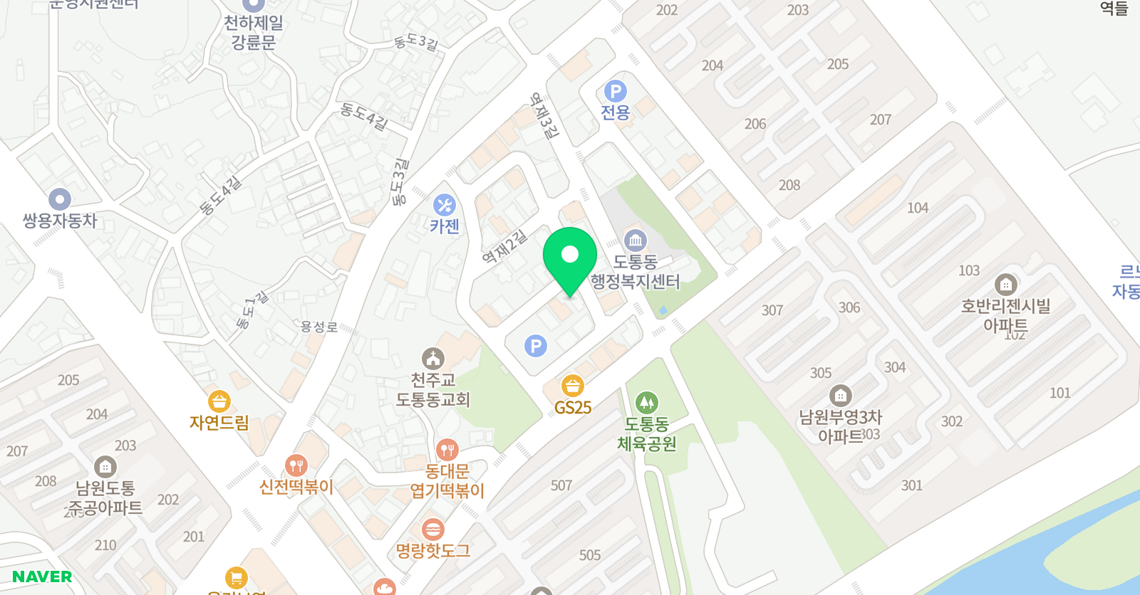 삼성 영어학원 위치