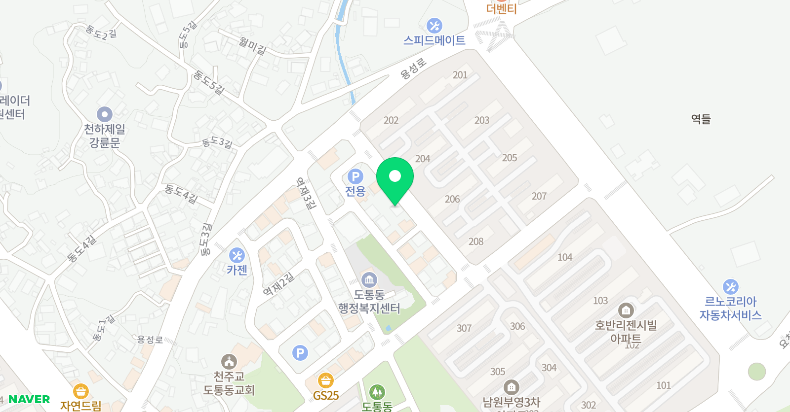 반디레고 미술학원 위치
