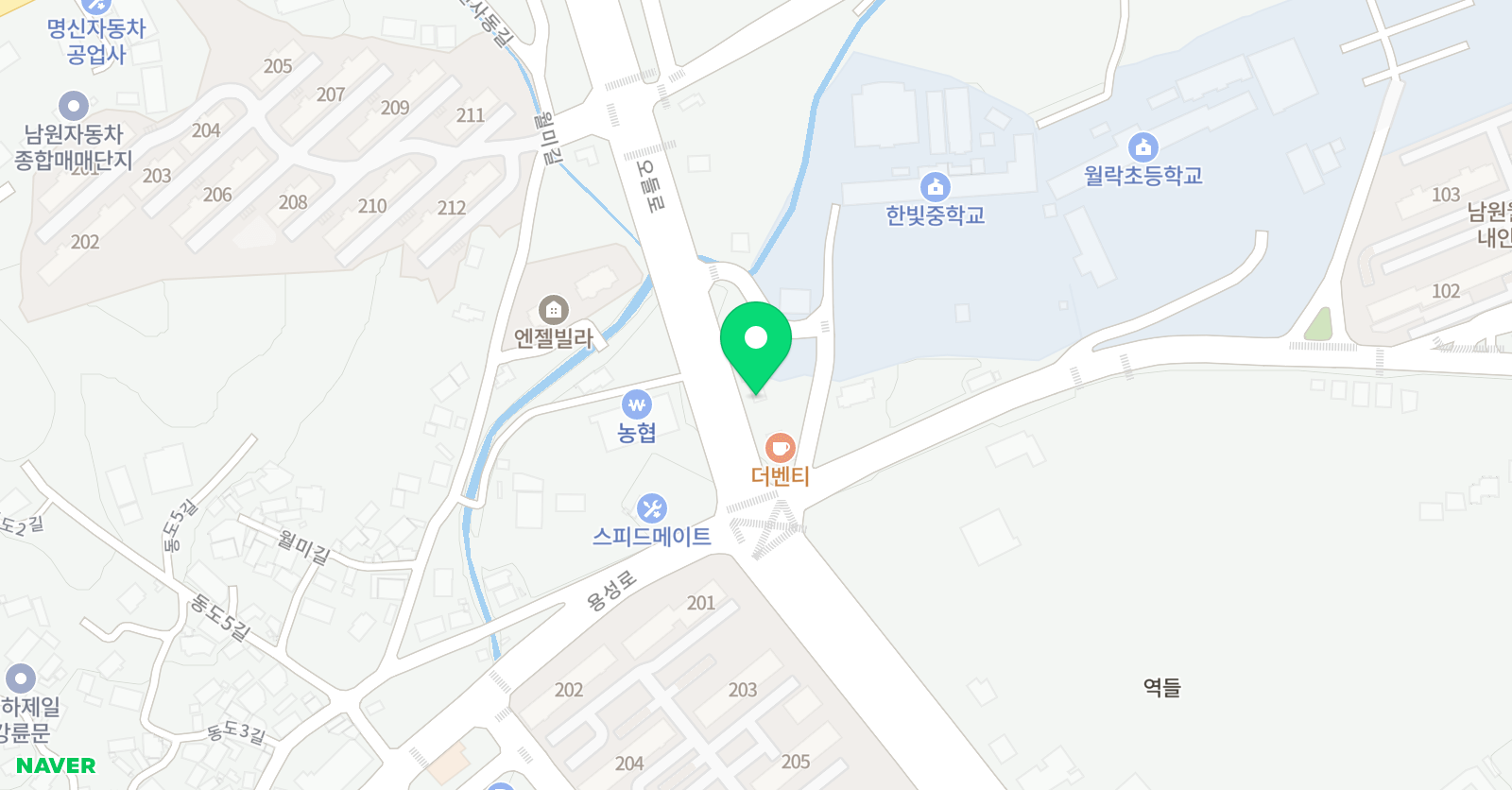 강남 학원 위치