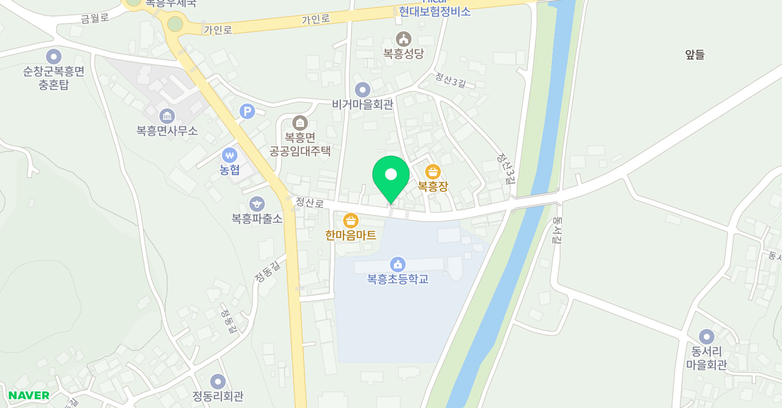 민들레영토 학원 위치