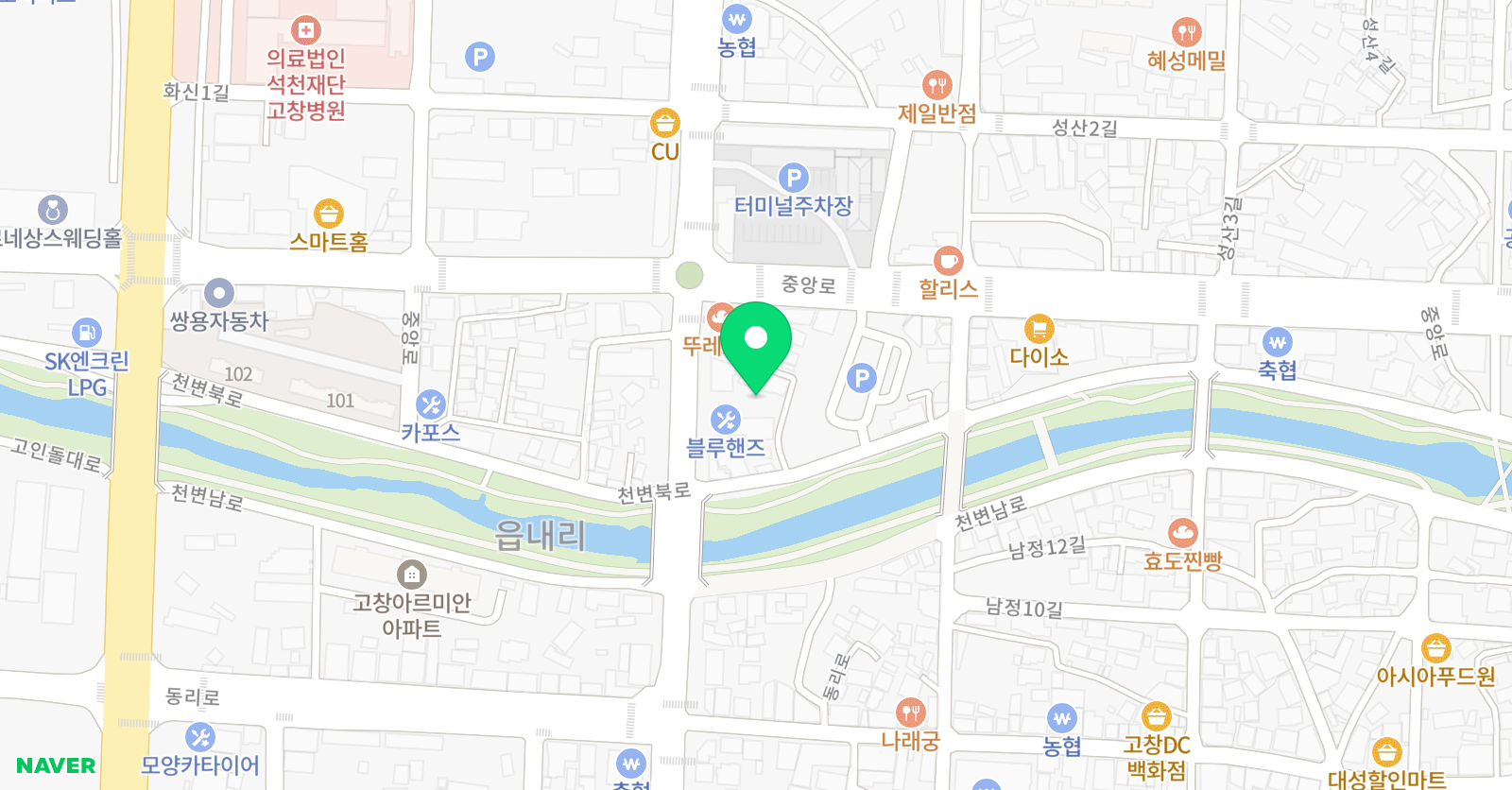 학성 수학학원 위치