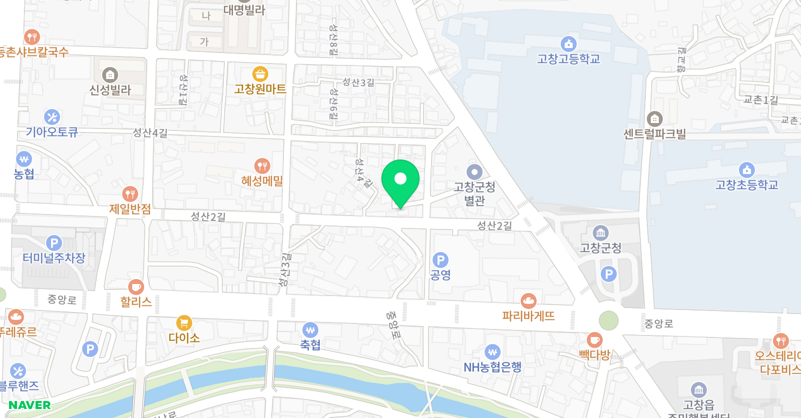 프라임 학원 위치