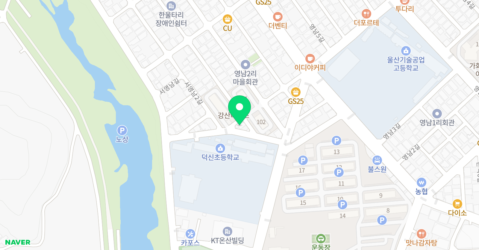 덕신미소 음악학원 위치