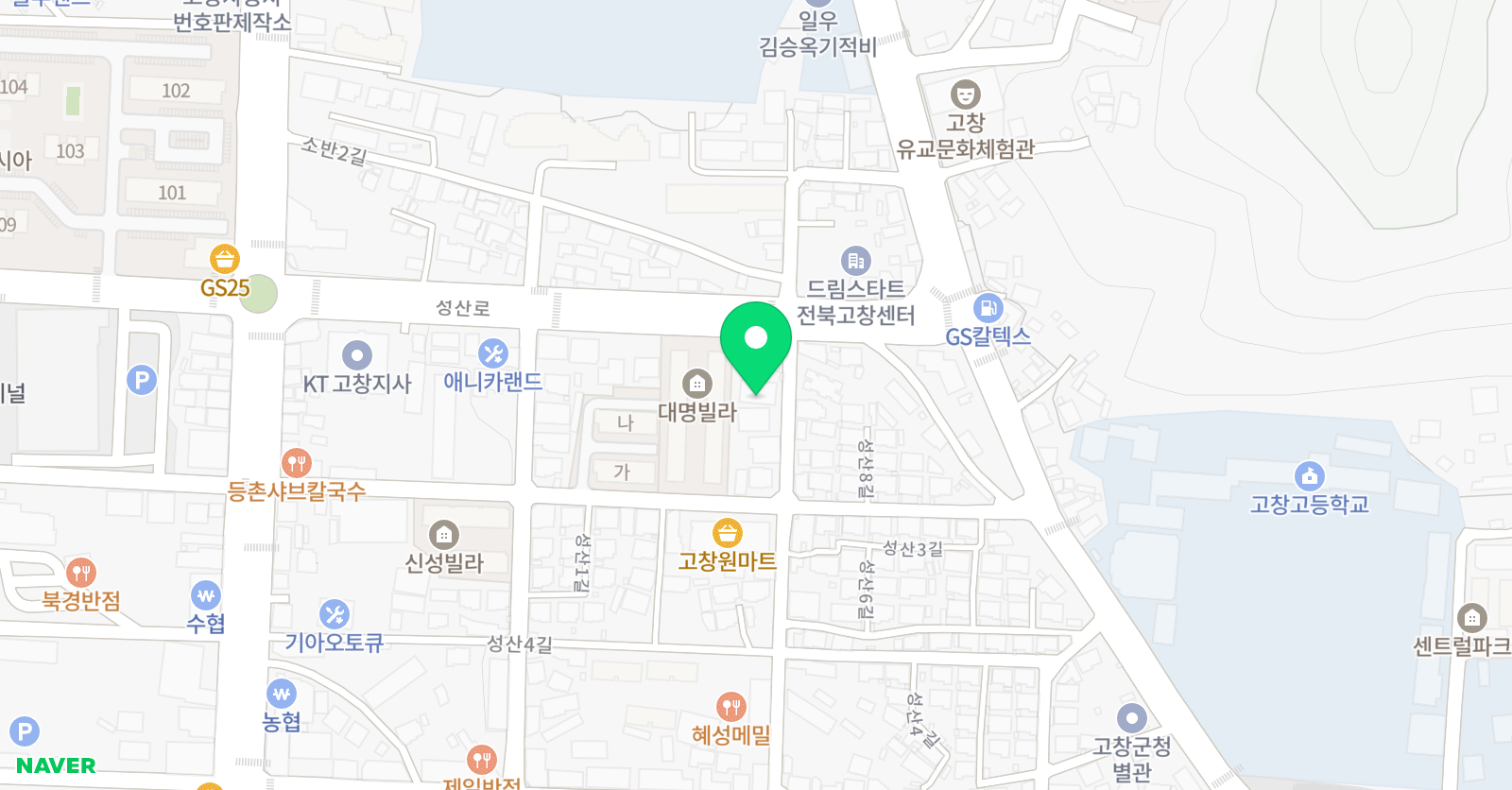 배움터 학원 위치