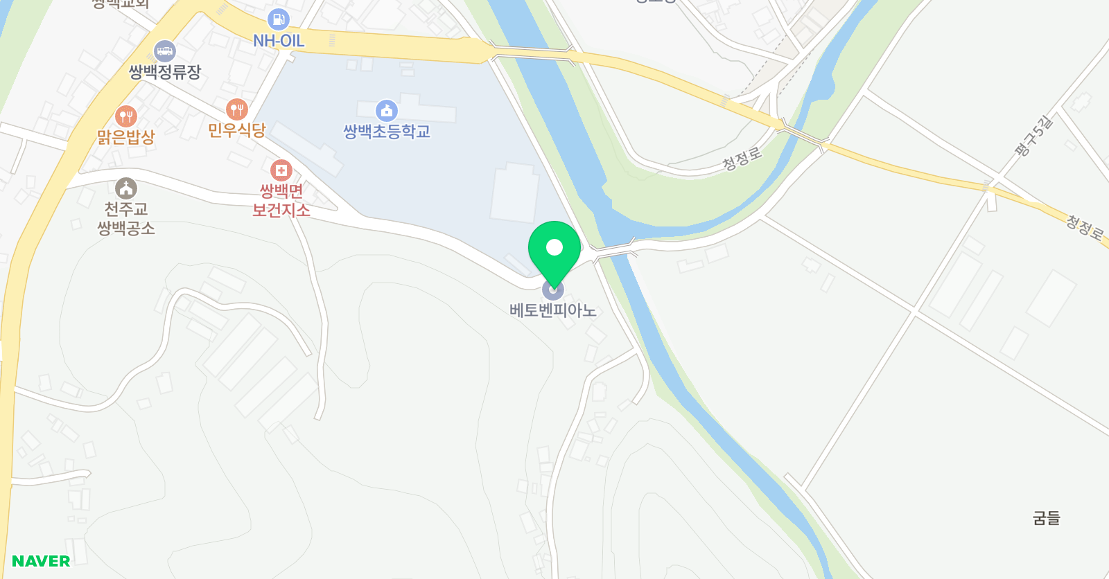 베토벤 피아노 위치