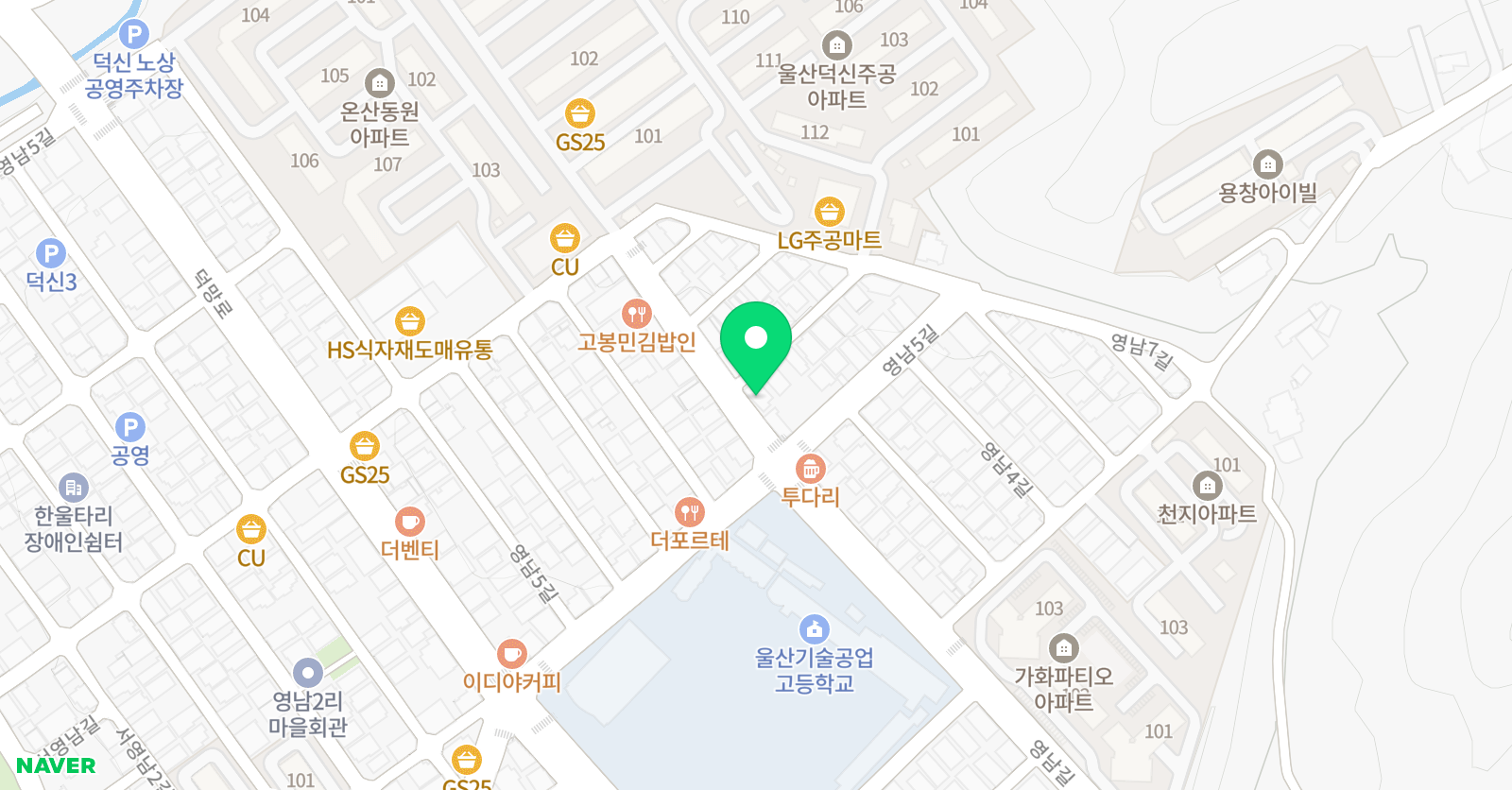엠피 수학학원 위치
