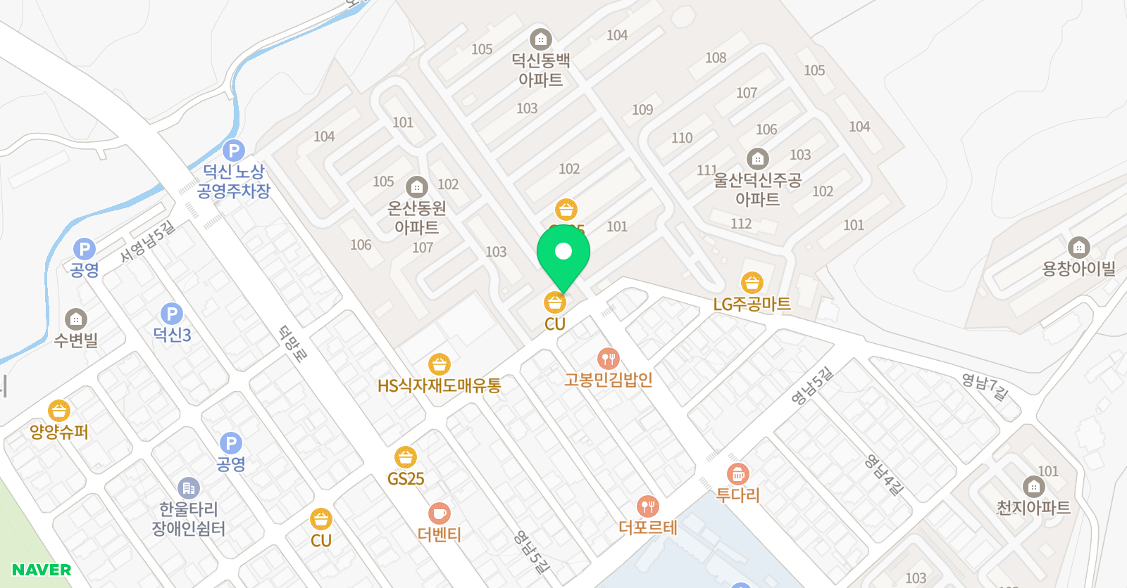 드림 태권도 위치